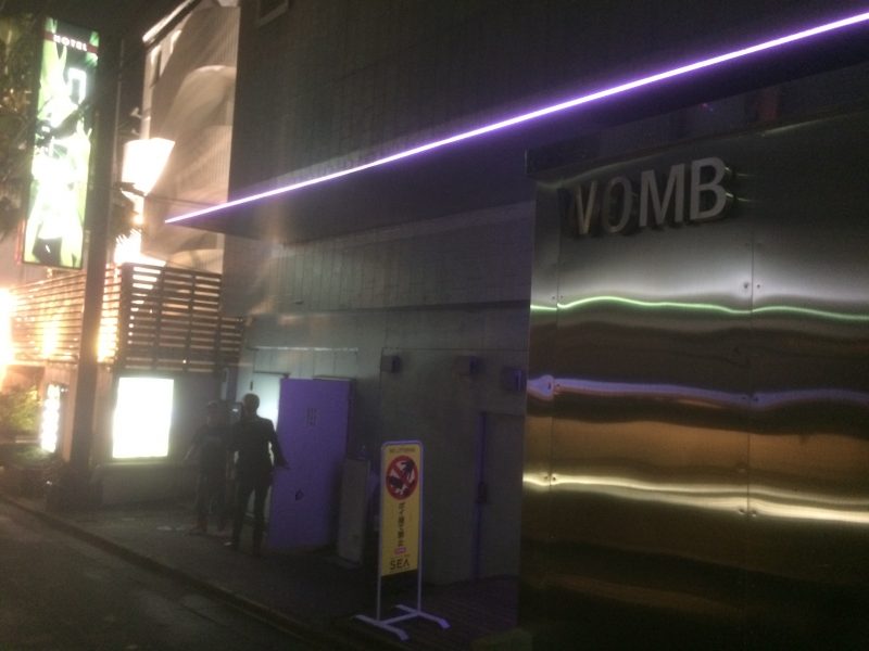 渋谷wombの入り口