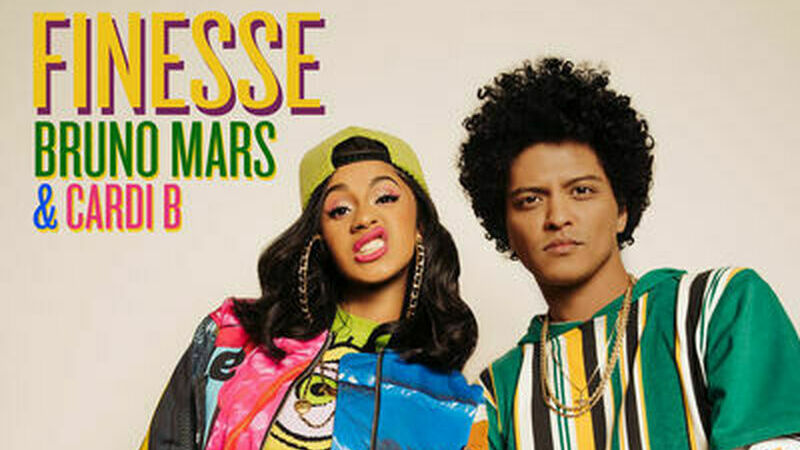 Bruno Mars(ブルーノ・マーズ) & Cardi BのFinesseのジャケット写真