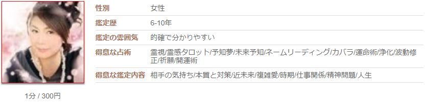 電話占いカリスのセラフ先生のプロフィール画像